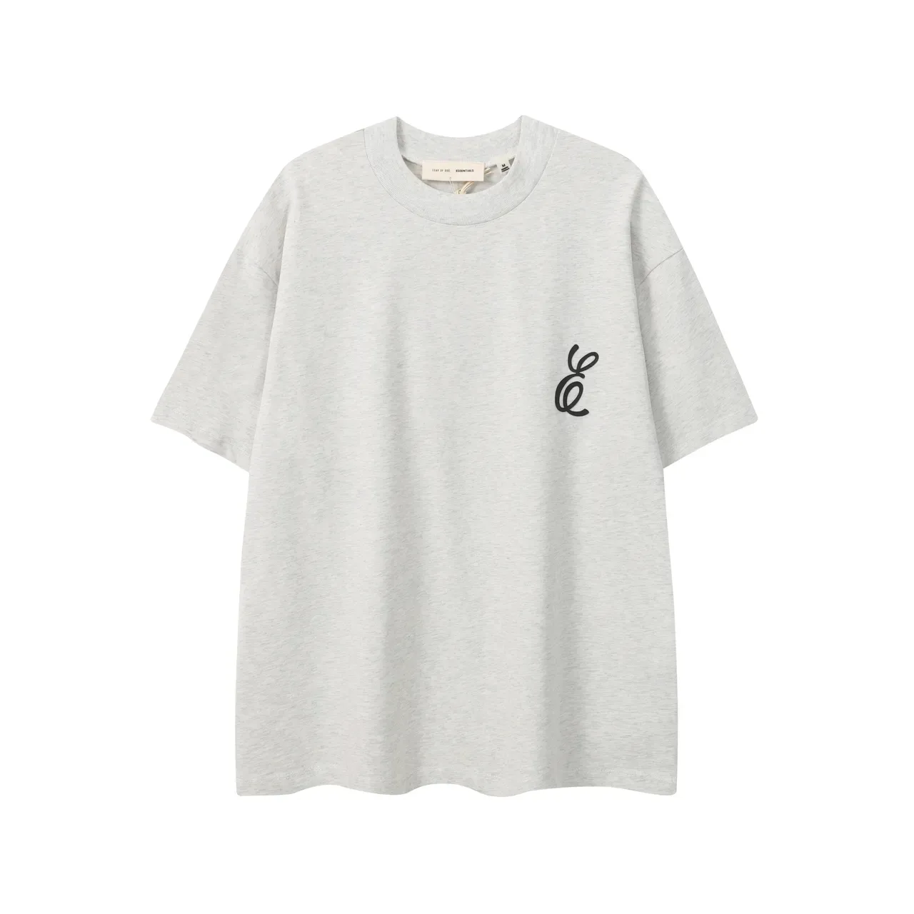 تيشيرت Fear of God Essentials أوفرسايز ياقة دائرية 8