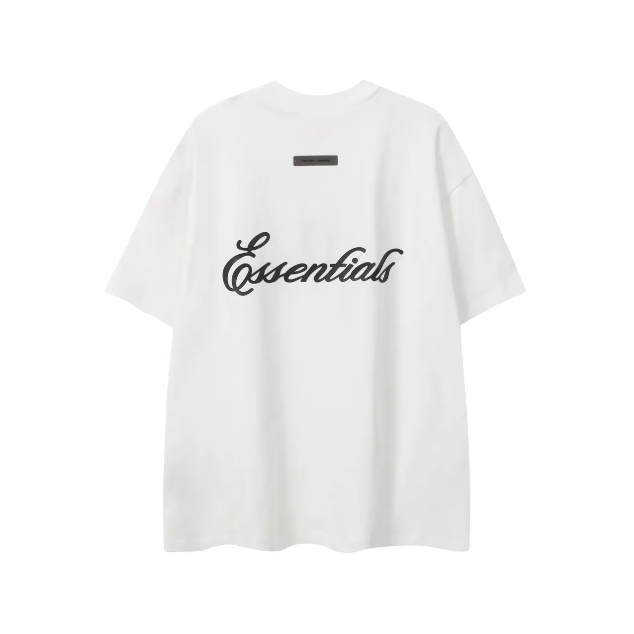 تيشيرت Fear of God Essentials أوفرسايز ياقة دائرية 11