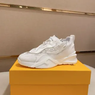 Fendi Flow White Chunky Sneakers