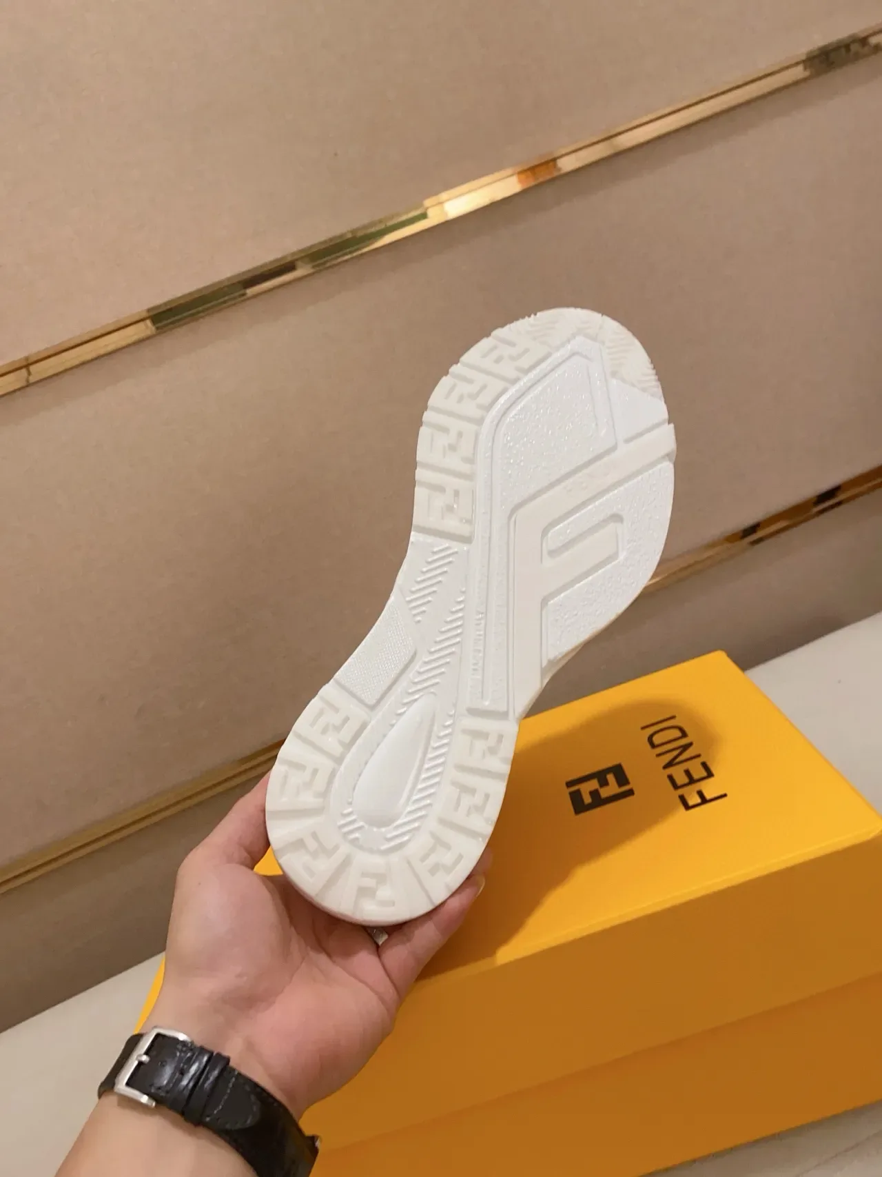 Fendi Flow White Chunky Sneakers 2