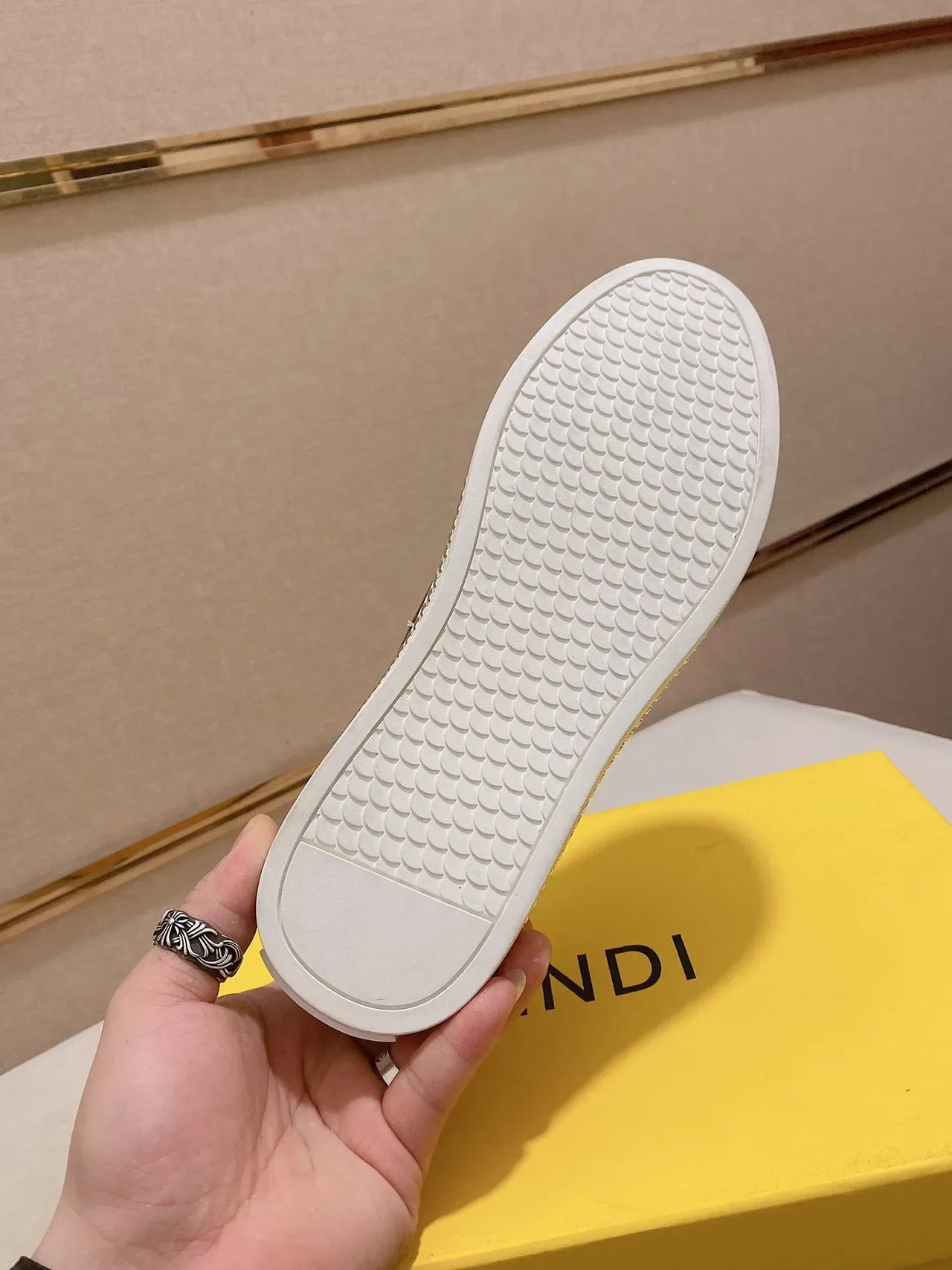 Fendi Monster Eye FF Monogram Chaussures Lifestyle Slip-On 3