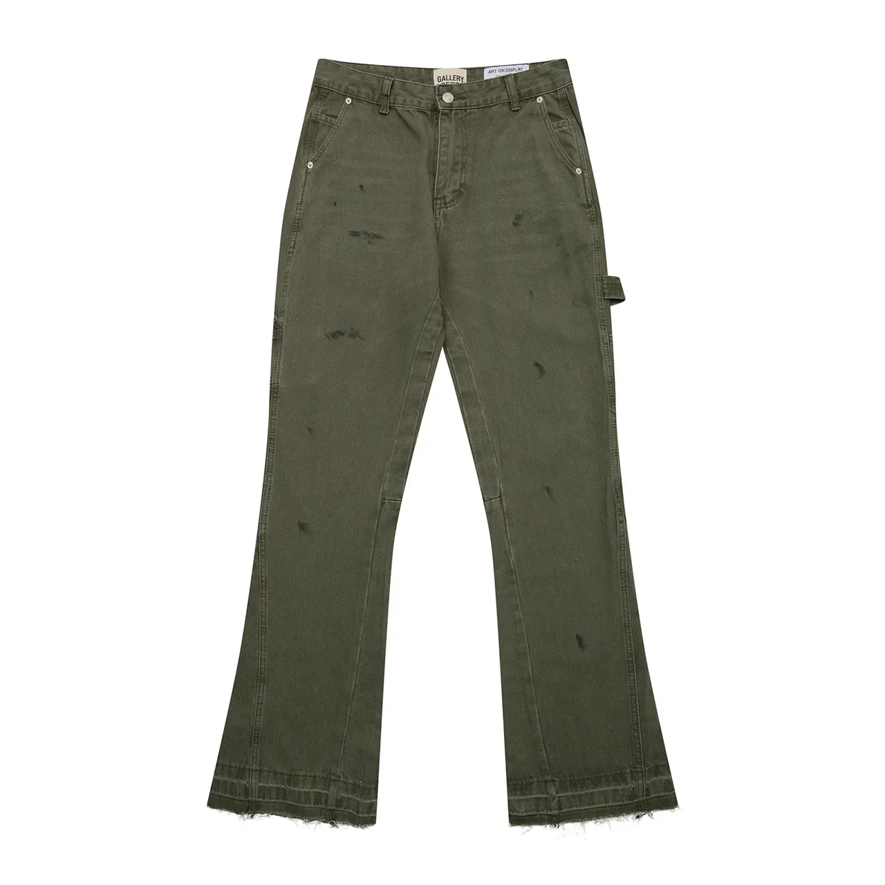 Gallery Dept Distressed Cargo Pocket Flared Pants 2