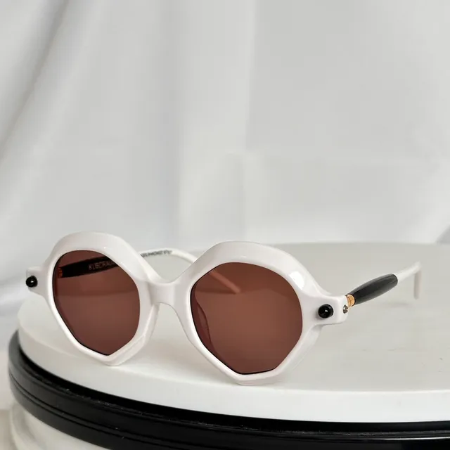 Black and Tortoiseshell Acetate Two-Tone Temple Sunglasses 7