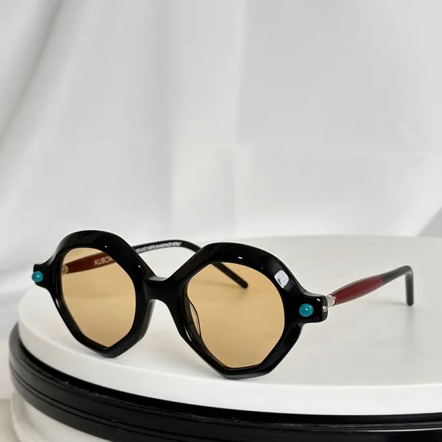Black and Tortoiseshell Acetate Two-Tone Temple Sunglasses 9