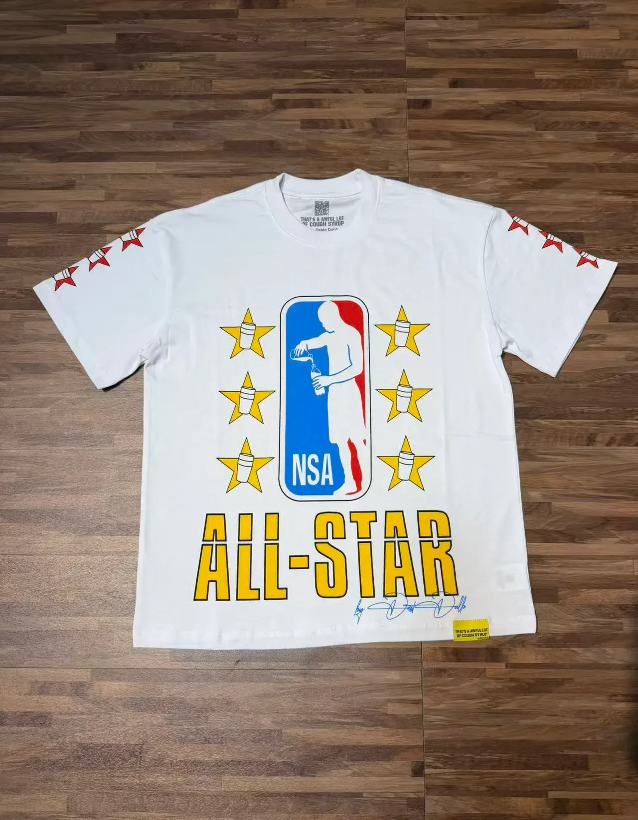 Black Graphic Print All-Star T-Shirt 5