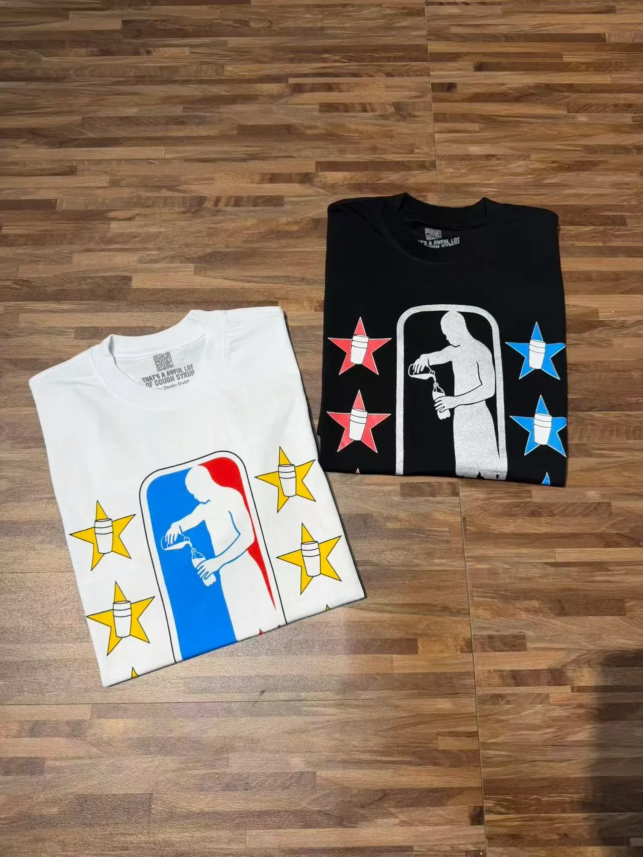Black Graphic Print All-Star T-Shirt 8