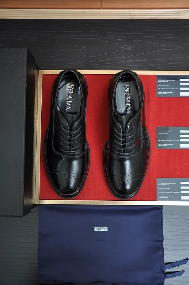 Black Patent Leather Cap Toe Brogue Oxford Shoes 5