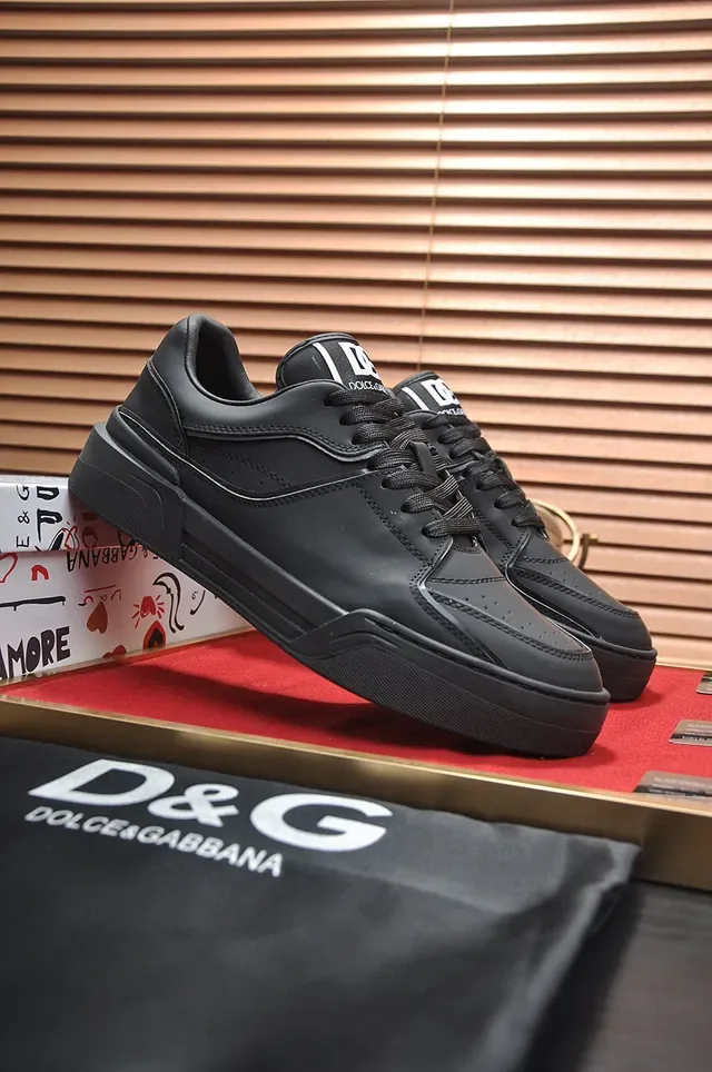 Black Platform Sole Lifestyle Sneaker 8