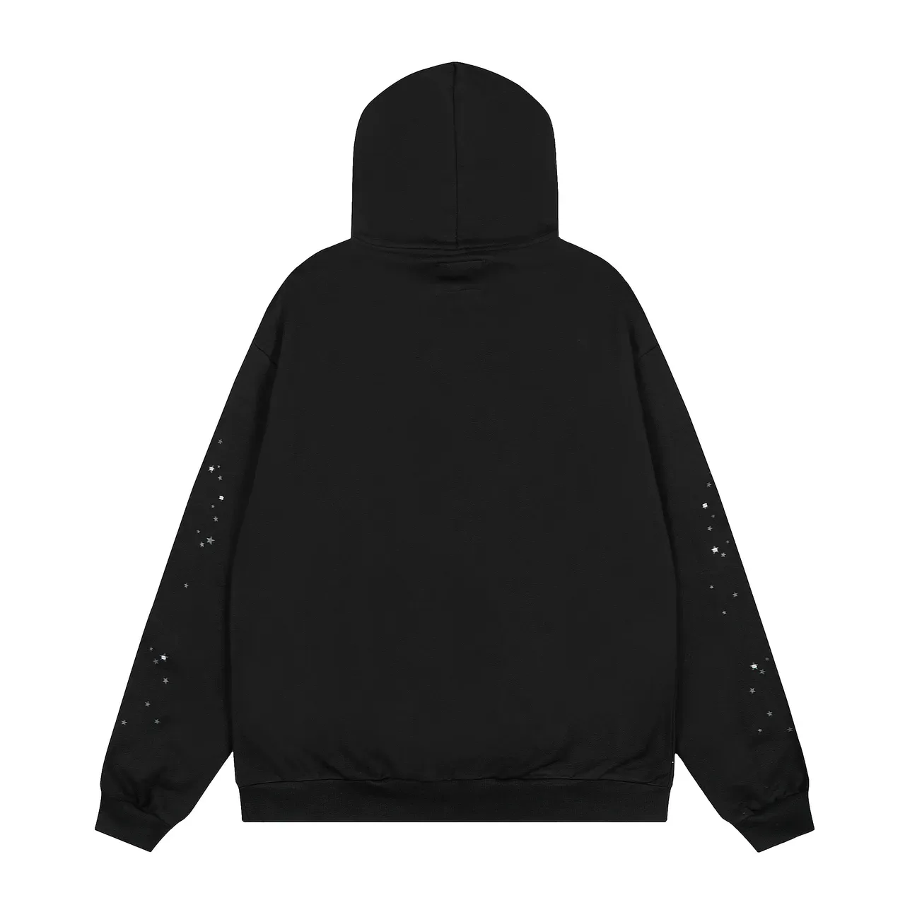 Black Spiderweb Graphic Oversized Hoodie and Sweatpants Tracksuit 3