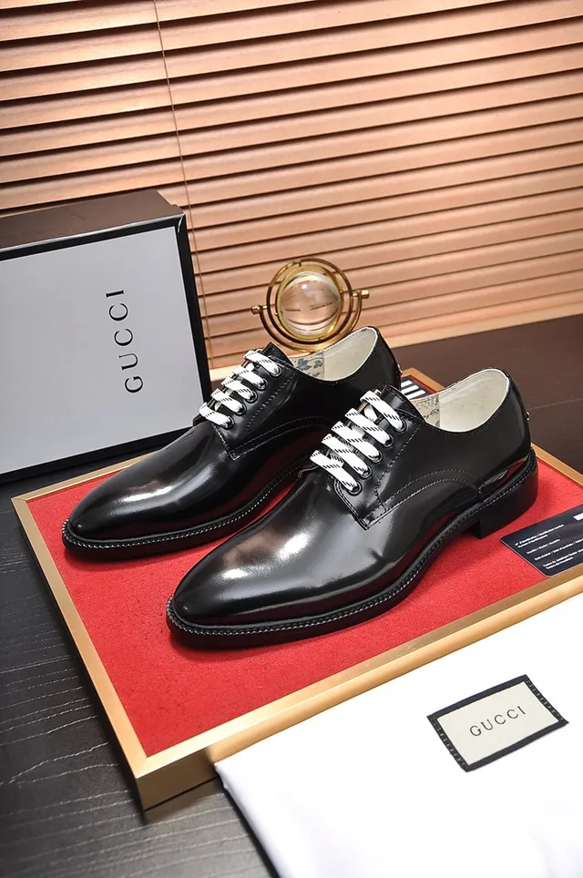 Preto Branco Brilhante Couro Patentado Bico Cap Oxford Sapatos 4