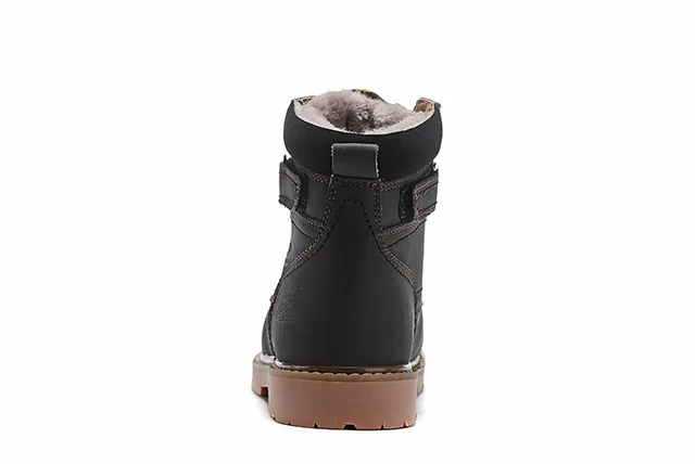 CAT Brown Black Tan Leather Padded Collar Work Boots 24