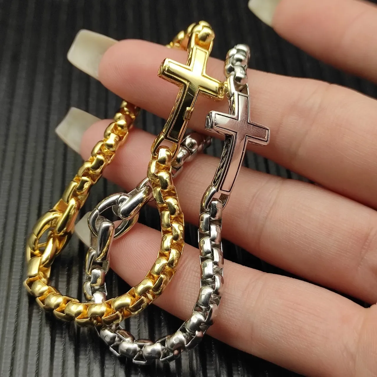 David Yurman Cable Classics Cross Polished Gold-Tone Bracelet 2