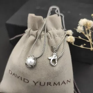 David Yurman Cable Collectibles قلادة معلقة لؤلؤ
