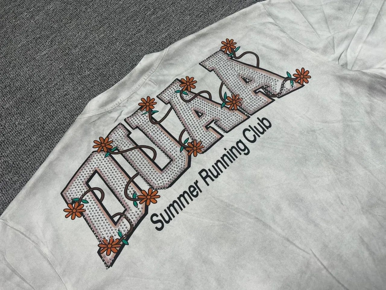 DUAA Graphic Print Oversized T-Shirt 2