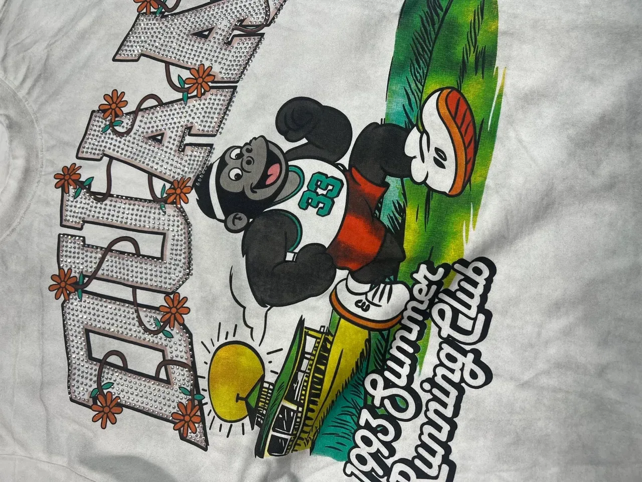 DUAA Graphic Print Oversized T-Shirt 3