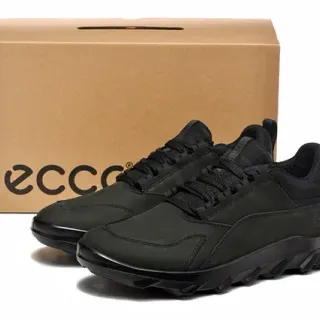 ECCO أحذية رياضية أسلوب حياة من مواد مختلطة سوداء