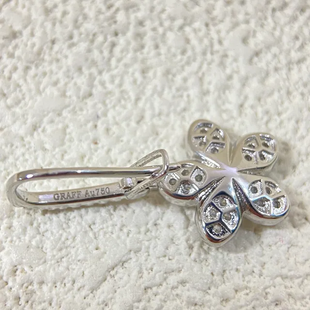 Floral Pavé Five-Petal Drop Earrings 3