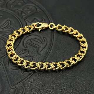 سوارة سلسلة كيرب لينك بلون ذهبي