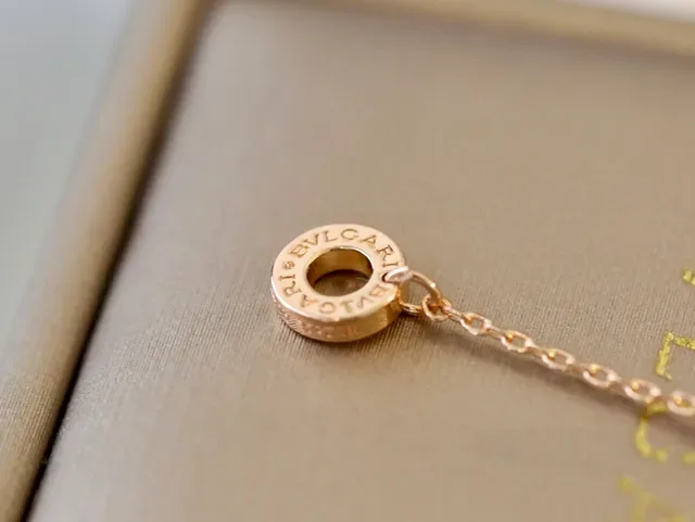 Gold-Tone Fan-Shaped Pavé Stone Pendant Necklace 6
