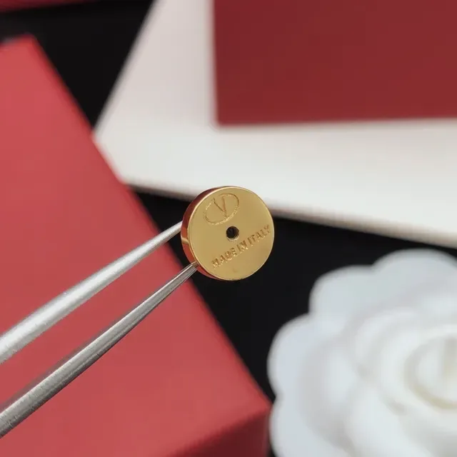 Gold-Tone Geometric Pearl-Trimmed Stud Earrings 2
