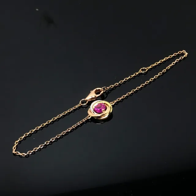 Gold-Tone Single-Stone Swirl Pendant Necklaces 4