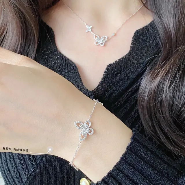 Graff Butterfly Pavé Diamond Bracelet 9