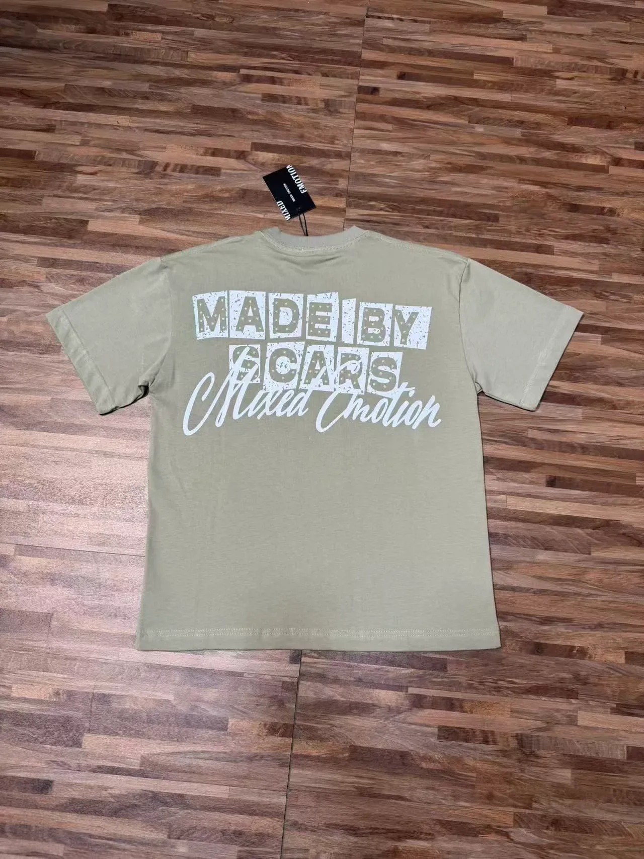 Graphic Print Crew Neck Short Sleeve Oversized T-Shirt 6