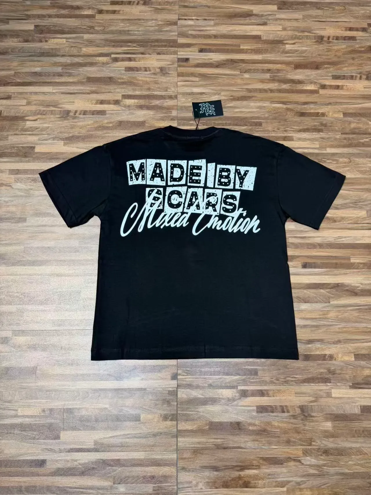 Graphic Print Crew Neck Short Sleeve Oversized T-Shirt 9