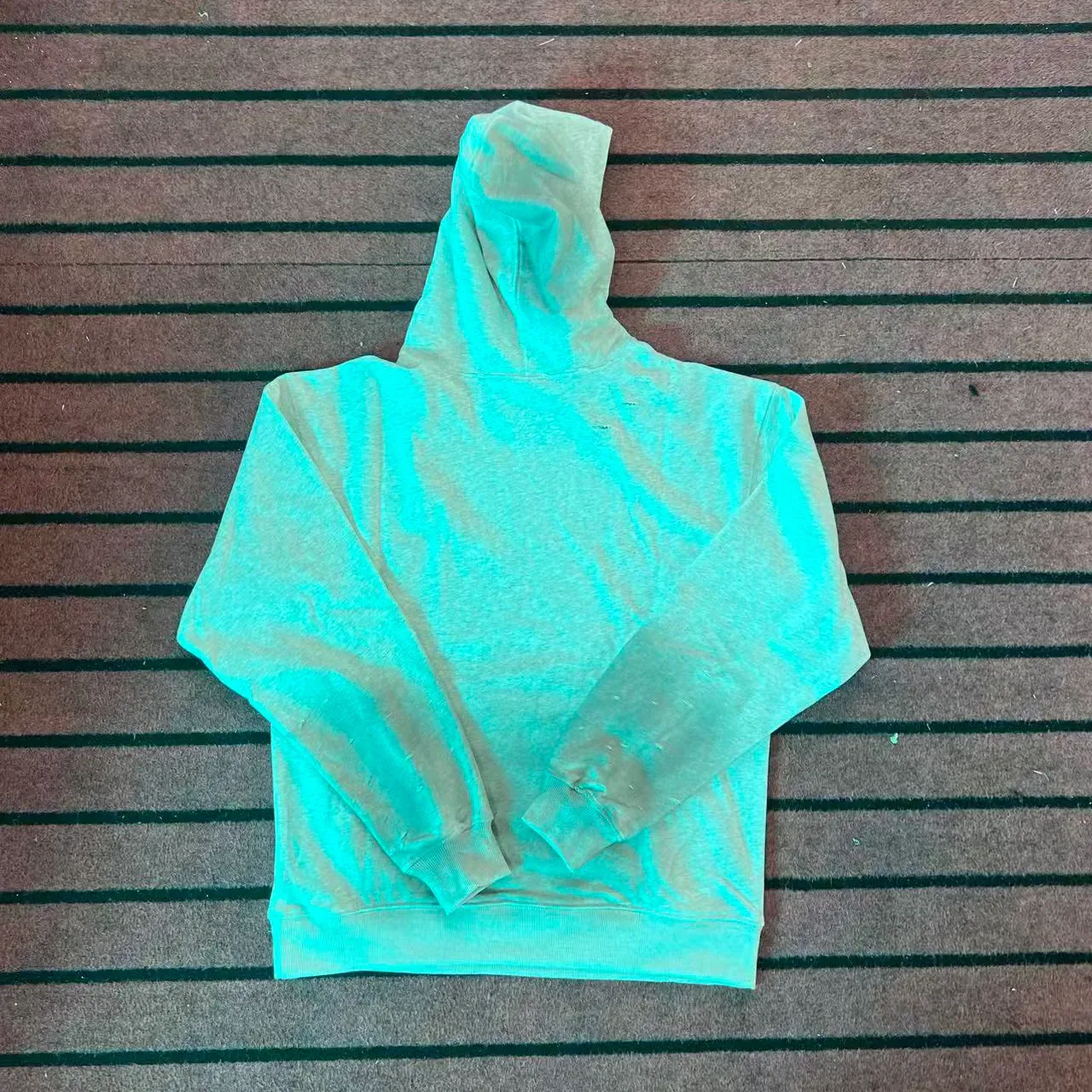 Graphic-Print Distressed Sleeve Hoodie 3