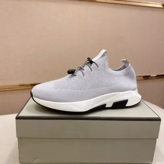 Zapatilla Lifestyle Gris de Tejido Slip-On