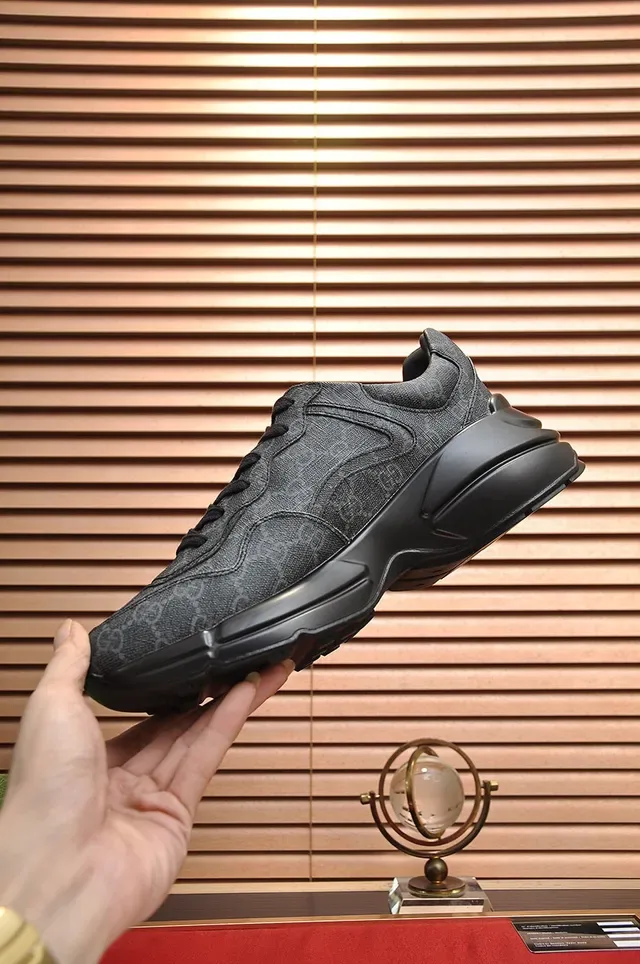Gray Textured Upper Chunky Sole Lifestyle Sneaker 6