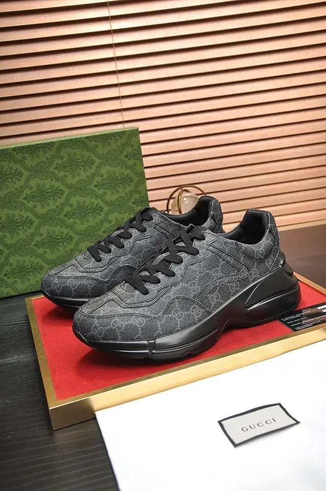 Gray Textured Upper Chunky Sole Lifestyle Sneaker 7