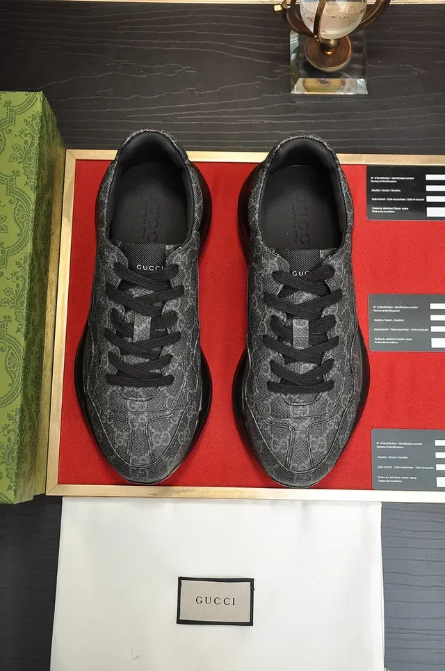 Gray Textured Upper Chunky Sole Lifestyle Sneaker 9