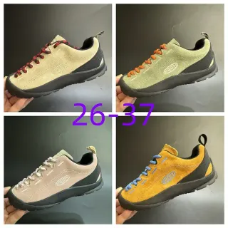 Keen بيج أسود جلد ناعم علوي غطاء إصبع مطاطي سنيكرز لايف ستايل