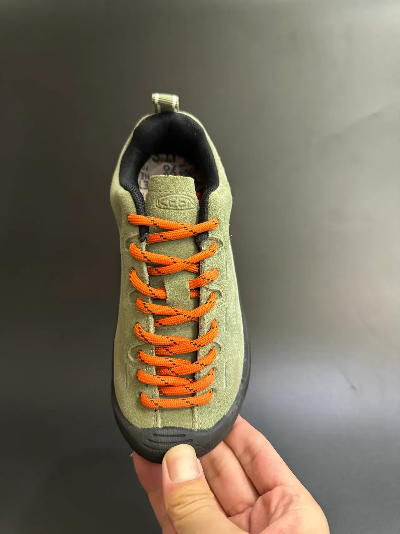 Keen Beige Black Suede Upper Rubber Toe Cap Lifestyle Sneakers 13