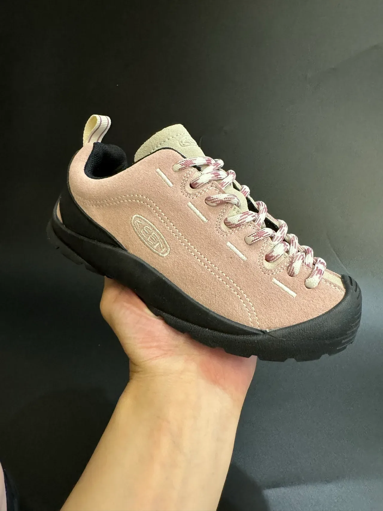 Keen Beige Black Suede Upper Rubber Toe Cap Lifestyle Sneakers 18