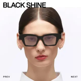 KUBORAUM K36 Black Shine Sunglasses