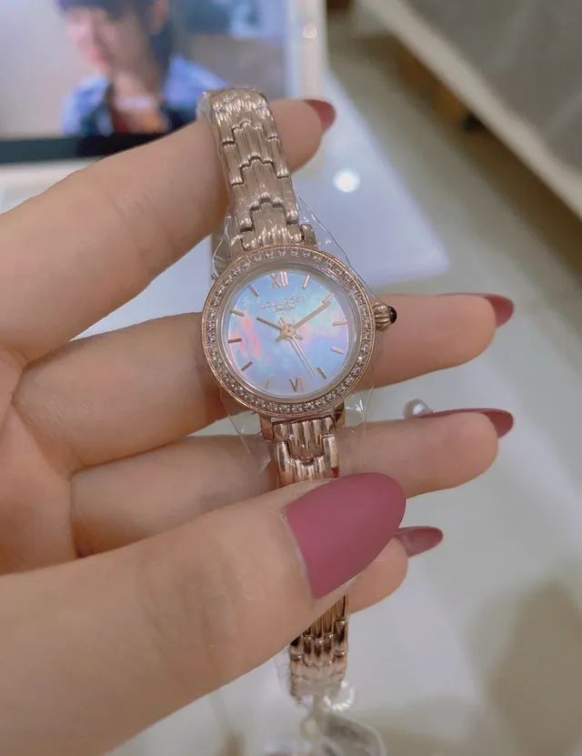 Lola Rose London Crystal Bezel Rose Gold Quartz Watch 8