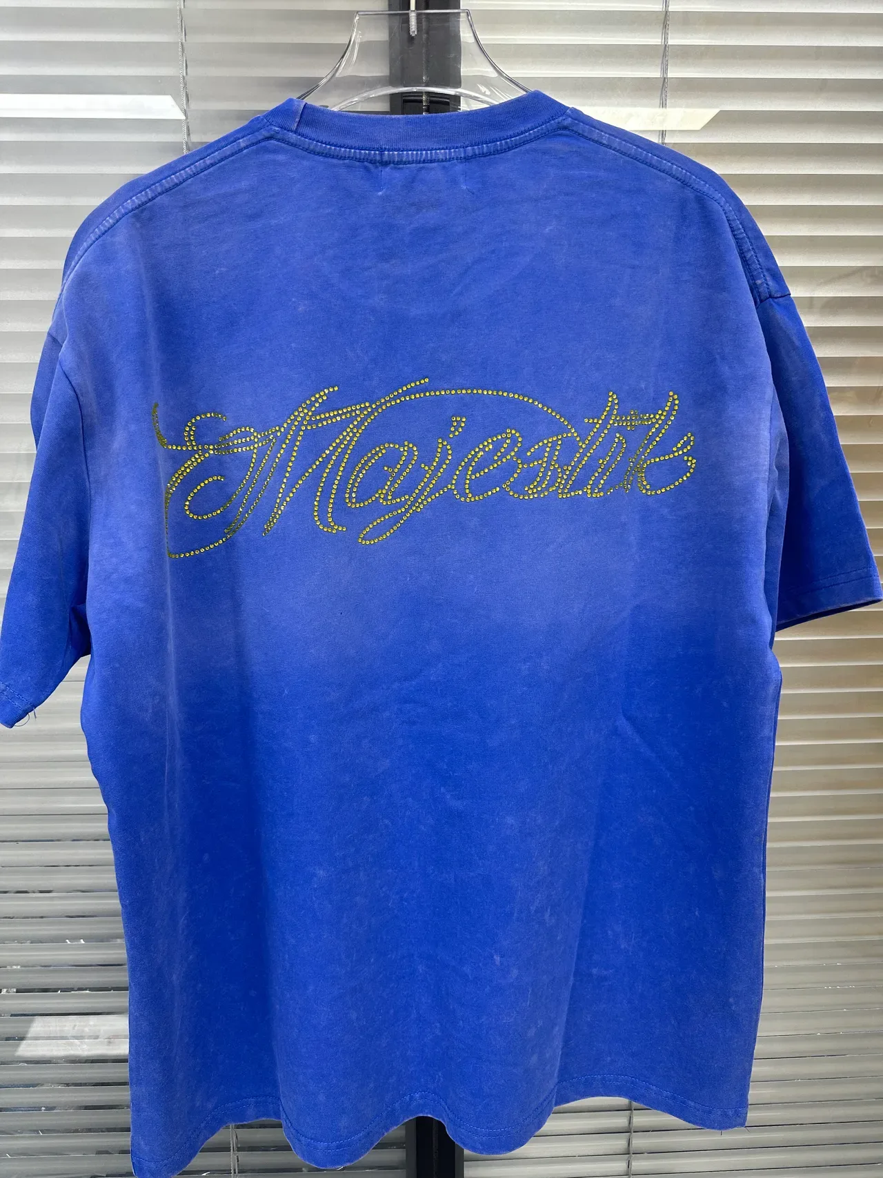 Majestik Graphic Bear Football Print Oversized T-Shirt 6
