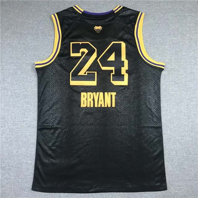 Mamba 24 Snake Black Basketball Jersey 2