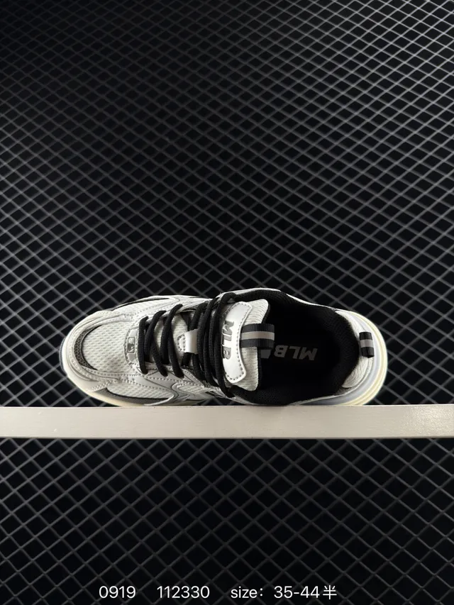 MLB Chunky Liner Gray and Black Chunky Sneakers 5