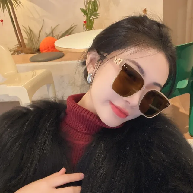 Oversized Tortoiseshell Gradient Brown Sunglasses 3
