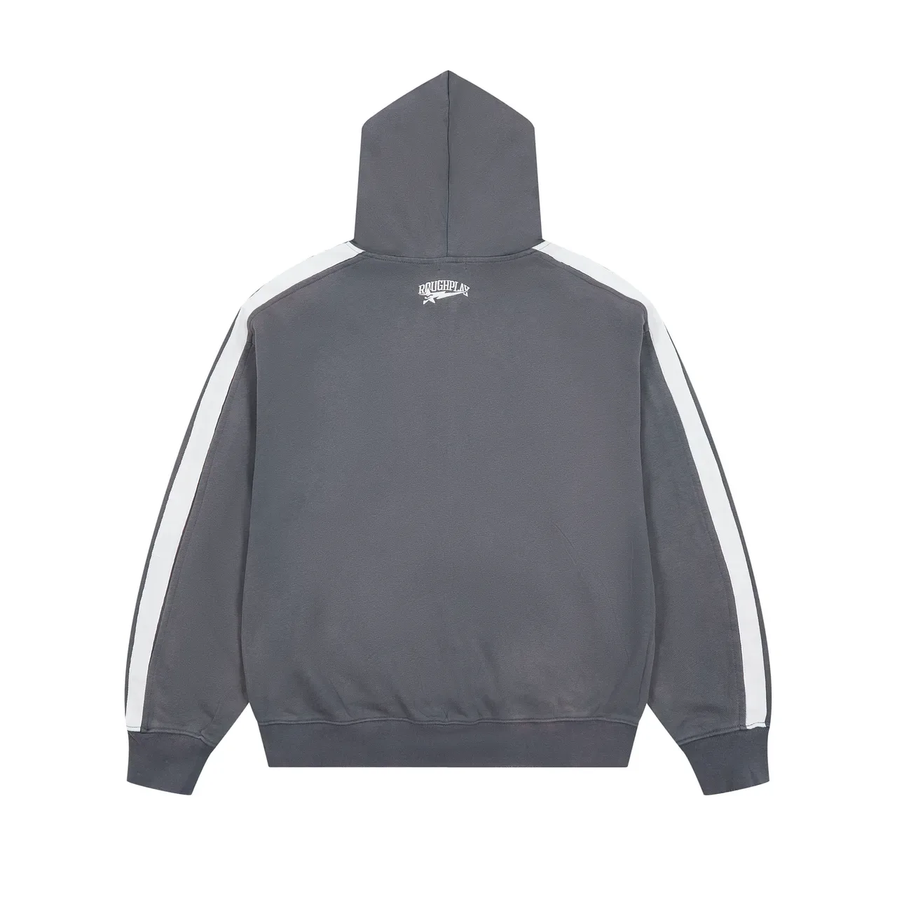 Rough Arch Logo Studded Stripe Full-Zip Hoodie 15