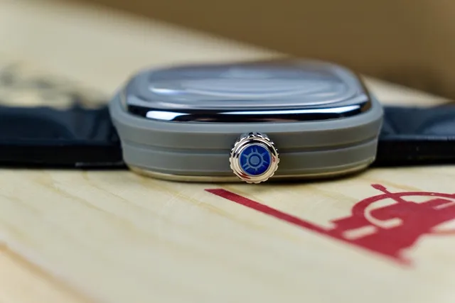 Seven Friday Industrial Series Cadran Preto Caixa Prateada Relógio Mecânico 6