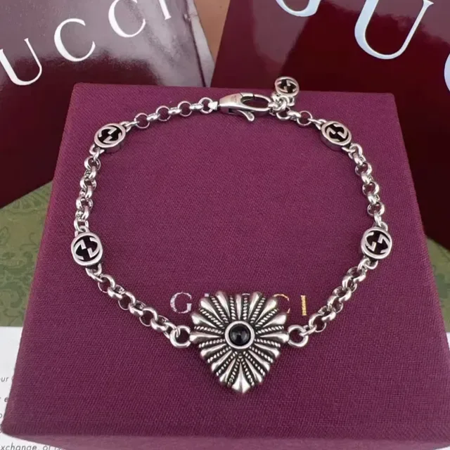 Silver Blue Floral Sunburst Pendant Rope-Textured Rays Necklace 5