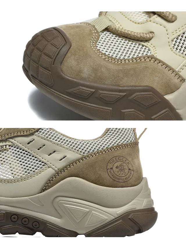 SREGLEK Move Alpha Lite Beige and Black Hiking Boots 3