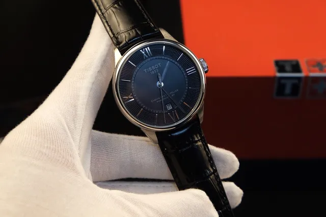 Tissot Chemin des Tourelles Powermatic 80 Mostrador Preto Relógio Mecânico 4