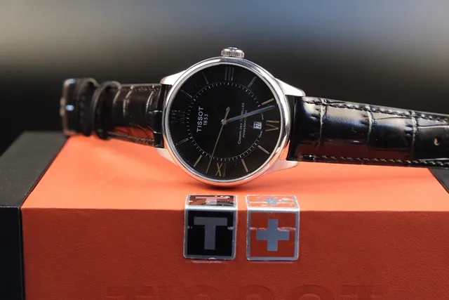 Tissot Chemin des Tourelles Powermatic 80 Mostrador Preto Relógio Mecânico 5