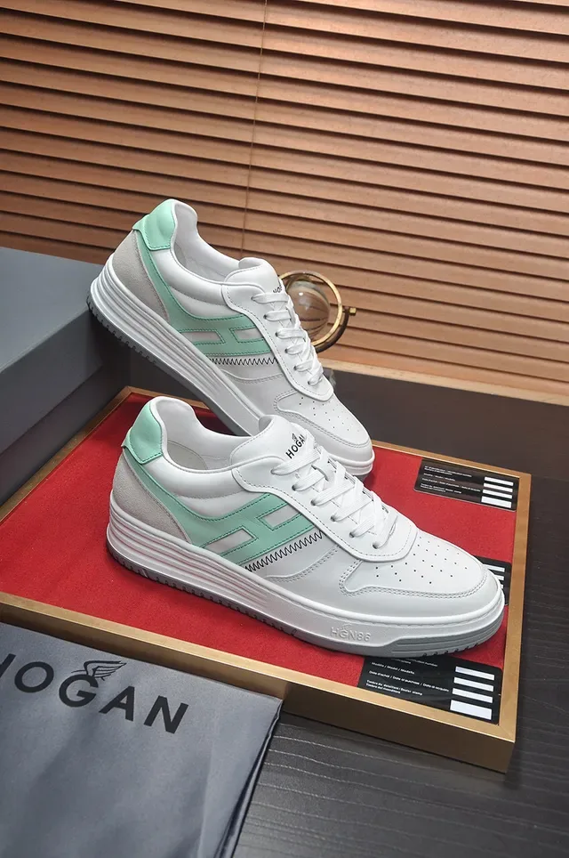 White and Mint Green Platform Lifestyle Sneaker 5