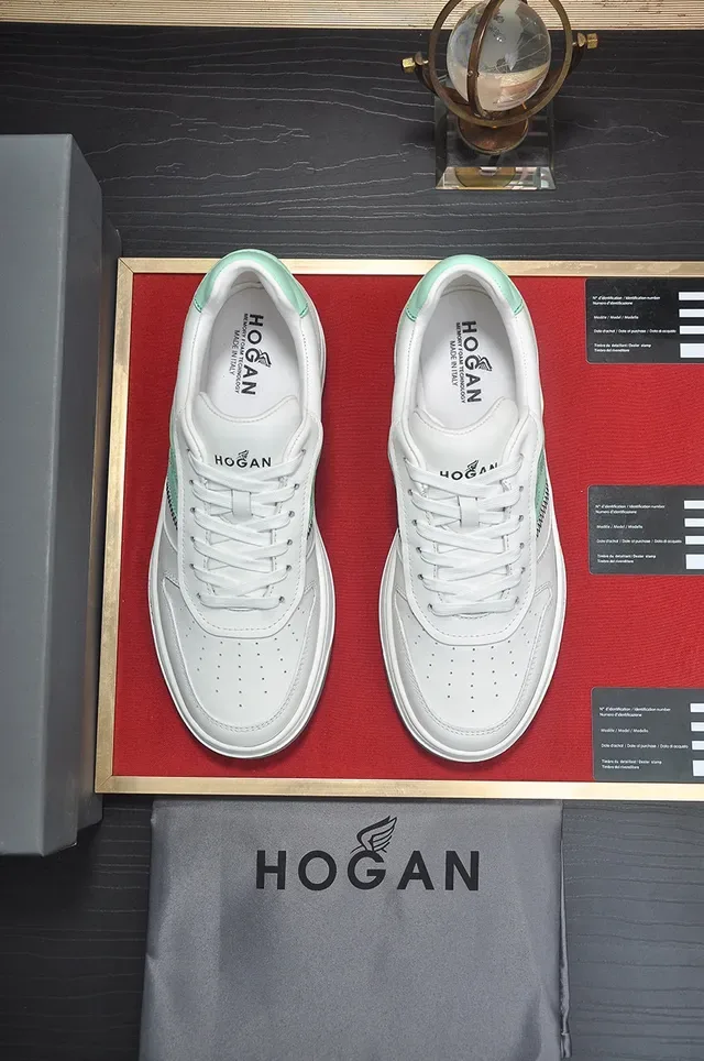 White and Mint Green Platform Lifestyle Sneaker 9